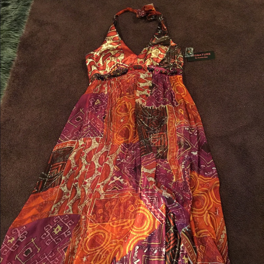 Maxi Halter Dress